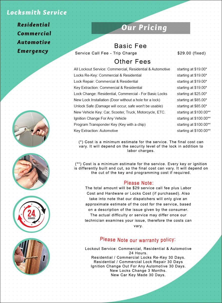 Chula Vista Lock & Key Chula Vista, CA 619-210-0341